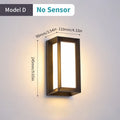 Led Outdoor Wall Light Waterproof IP66 Motion Sensor Led Outdoor Lighting Porch Lights Balcony Garden Lights Outdoor Wall Lamp