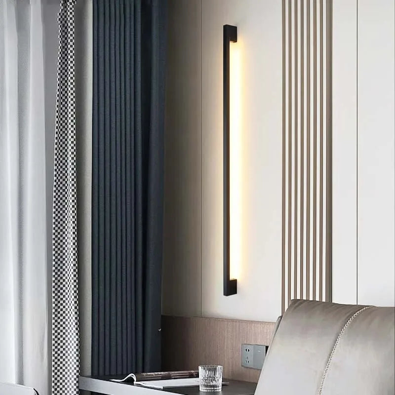 Minimalist Long LED Lights, Living Room, Bedroom, Bedside, Stairs, Hallway, Atmosphere, Door Handles Wall Lights Home Decoration