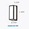 LED Outdoor Lights Motion Sensor Outdoor Wall Light Waterproof IP65 Outdoor Wall Lamp Garden Lights Street Lamp Outdoor Lighting
