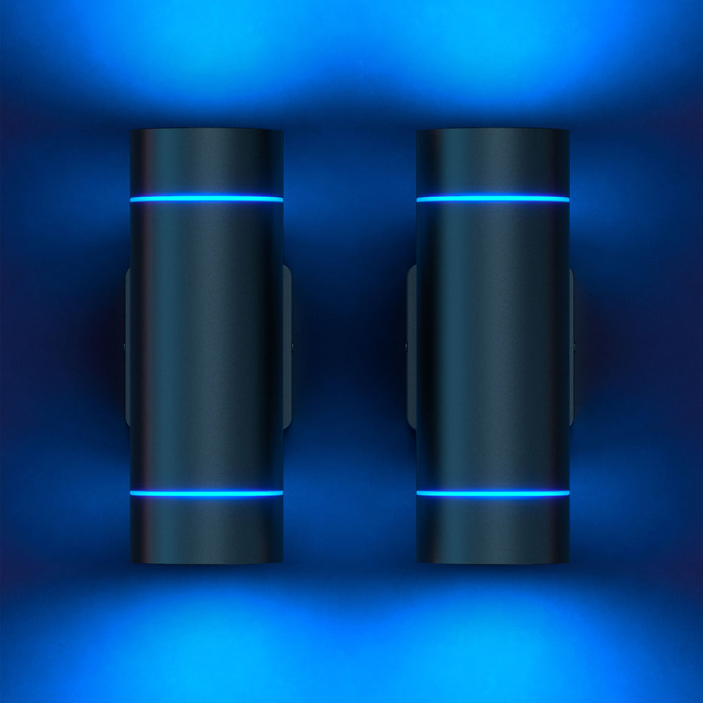 Atomi Smart Wi-Fi Rotundus Outdoor Wall Sconces 2-Pack