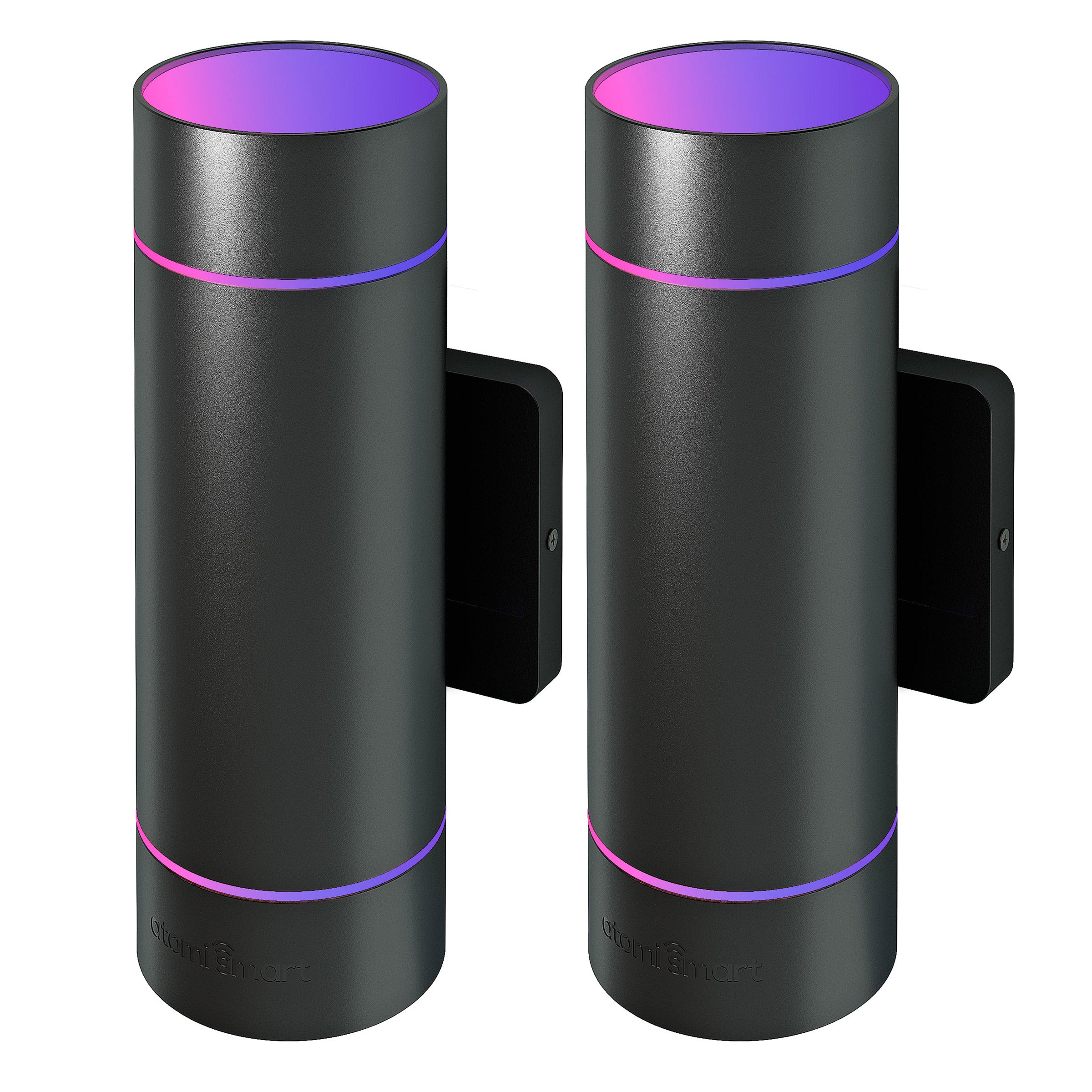 Atomi Smart Wi-Fi Rotundus Outdoor Wall Sconces 2-Pack