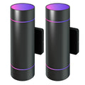 Atomi Smart Wi-Fi Rotundus Outdoor Wall Sconces 2-Pack
